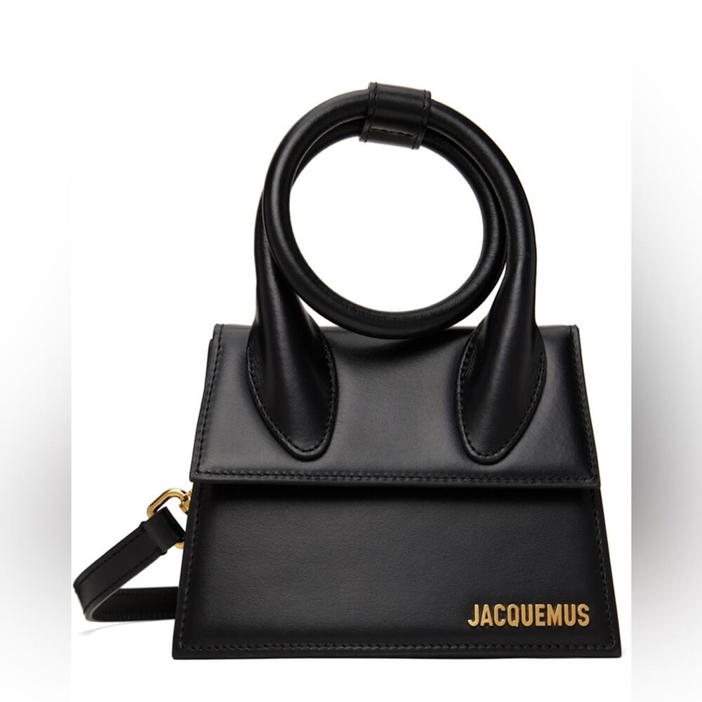 Jacquemus the knot Chiquito black bag Retail 1020$